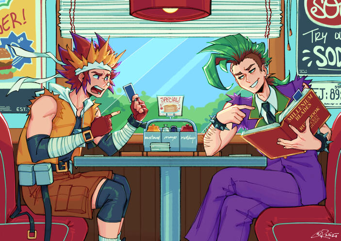 Promotional Art | Millennium Blades... Again! Kickstarter Campaign